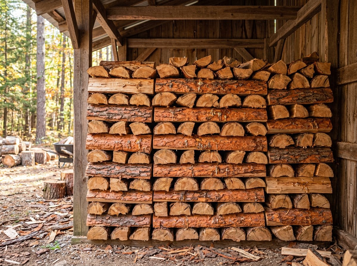 Сосновые дрова в Дружбе — общий вид партии
